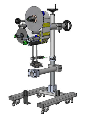 OMICRON 3 Automatic Labeler System - Pressure Sensitive Label